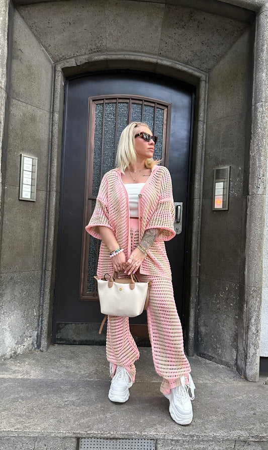 Zwei-Teiler Boho Strick