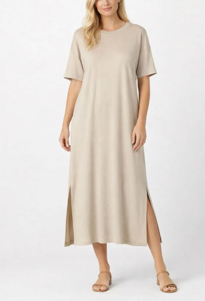 Kleid T-Shirt Polly in zwei Farben