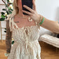 Top Musselin Blumi in 2 Farben