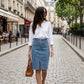 Jeansrock Long Paris super Stretch