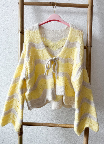 Strickjacke bunt 8 Farben