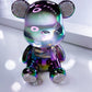 Teddy-Glass Dekoration Einzelstück 11cm