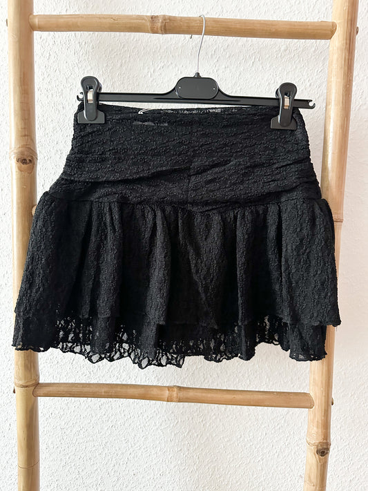 Rock-Spitze mit Hose Skort Lace in zwei Farben