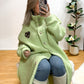 Cardigan/Jacke Teddy Leo Herz in 6 Farben Ultra soft