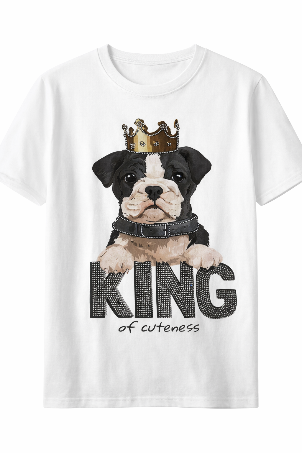 T Shirt Bully mit Strass King