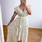 Wickelkleid Milk Gelb