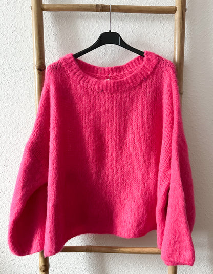 Strickpullover Zuckerwatte in 9 Farben