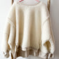 Teddy Pullover Leo Schoko 30% Wolle
