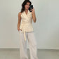 Hose Musselin Amanda in 6 Farben 110cm lang