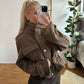Jacke Teddy 4 Farben