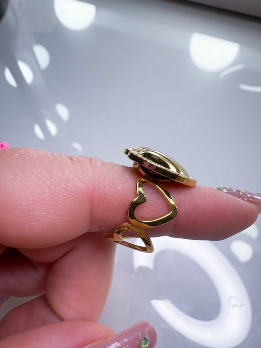 Ring Herz Strass