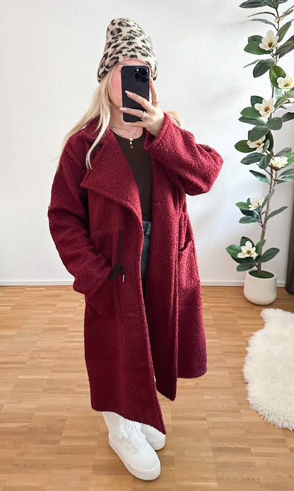 Jacke Teddy soft mit Tunnelzug in 5 Farben