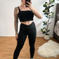 Fett-weg leggings thermo mit Fütterung 25% Elastisch