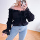 Bluse-Lady 100% Viscose in zwei Farben