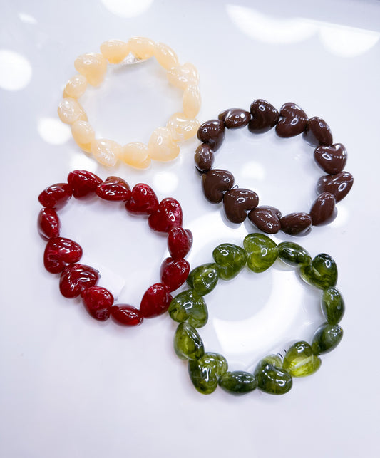 Armband Herz 4 Farben