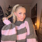Strickpullover Lola Streifi in 2 Farben super weich und kuschelig