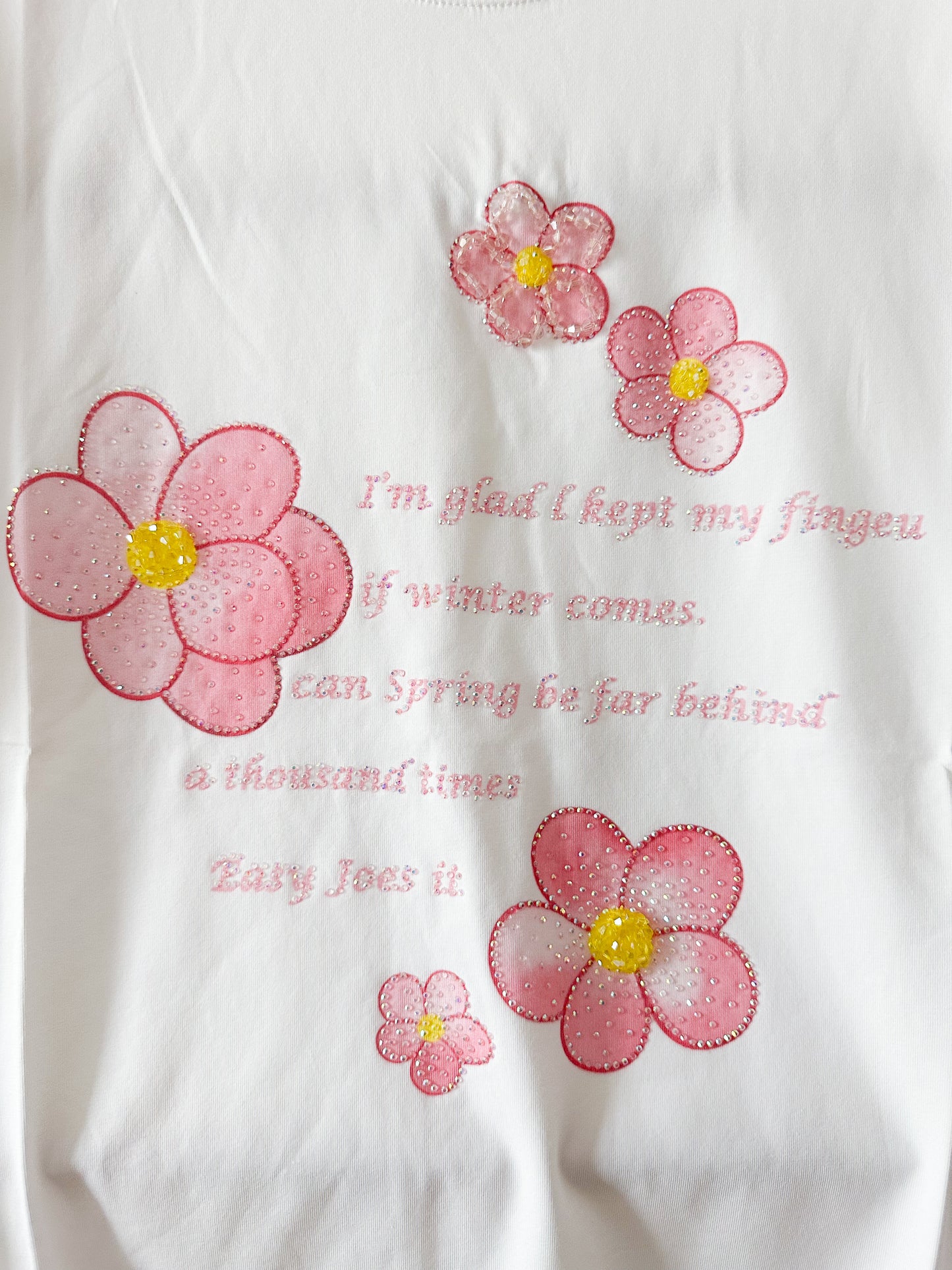 T Shirt Sakura Blume in 4 Farben