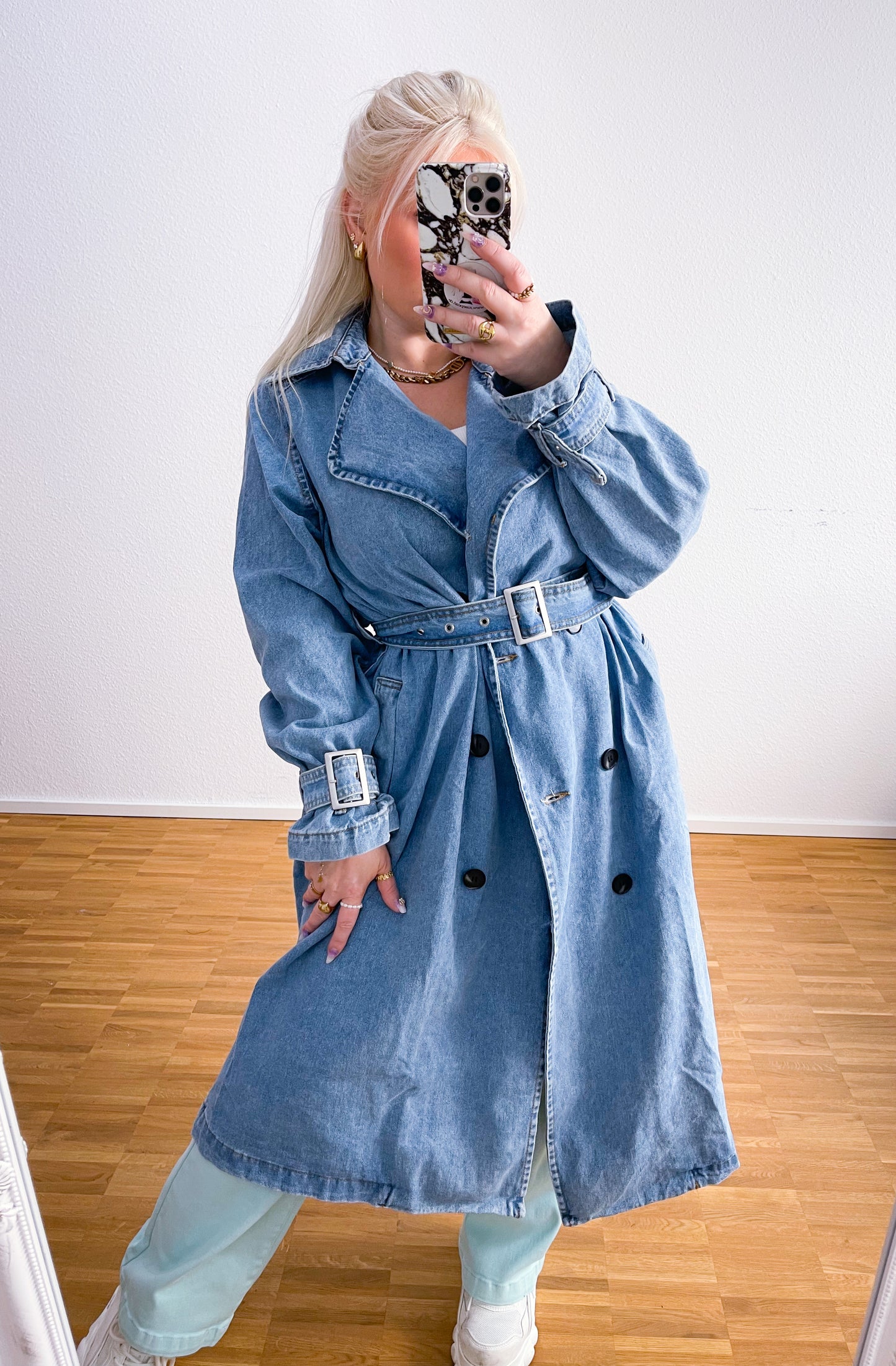 Trenchcoat-Jeans-Basic