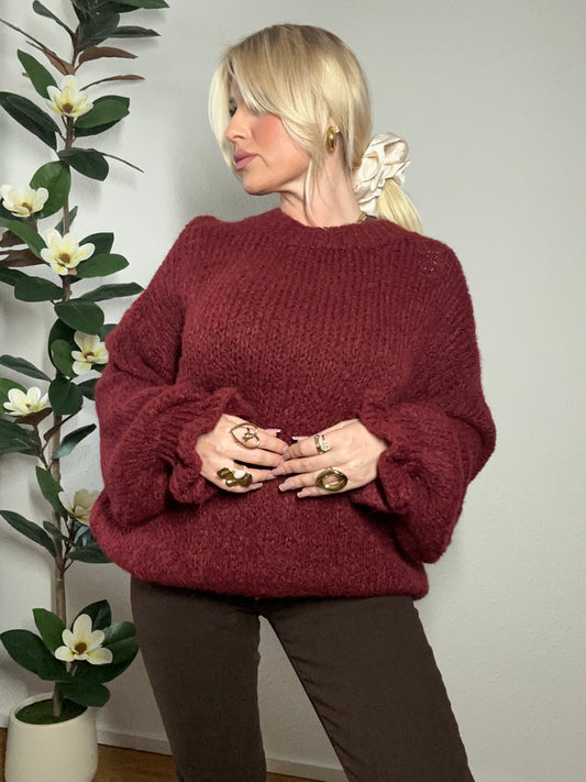 Strickpullover Barock super weich in 7 Farben
