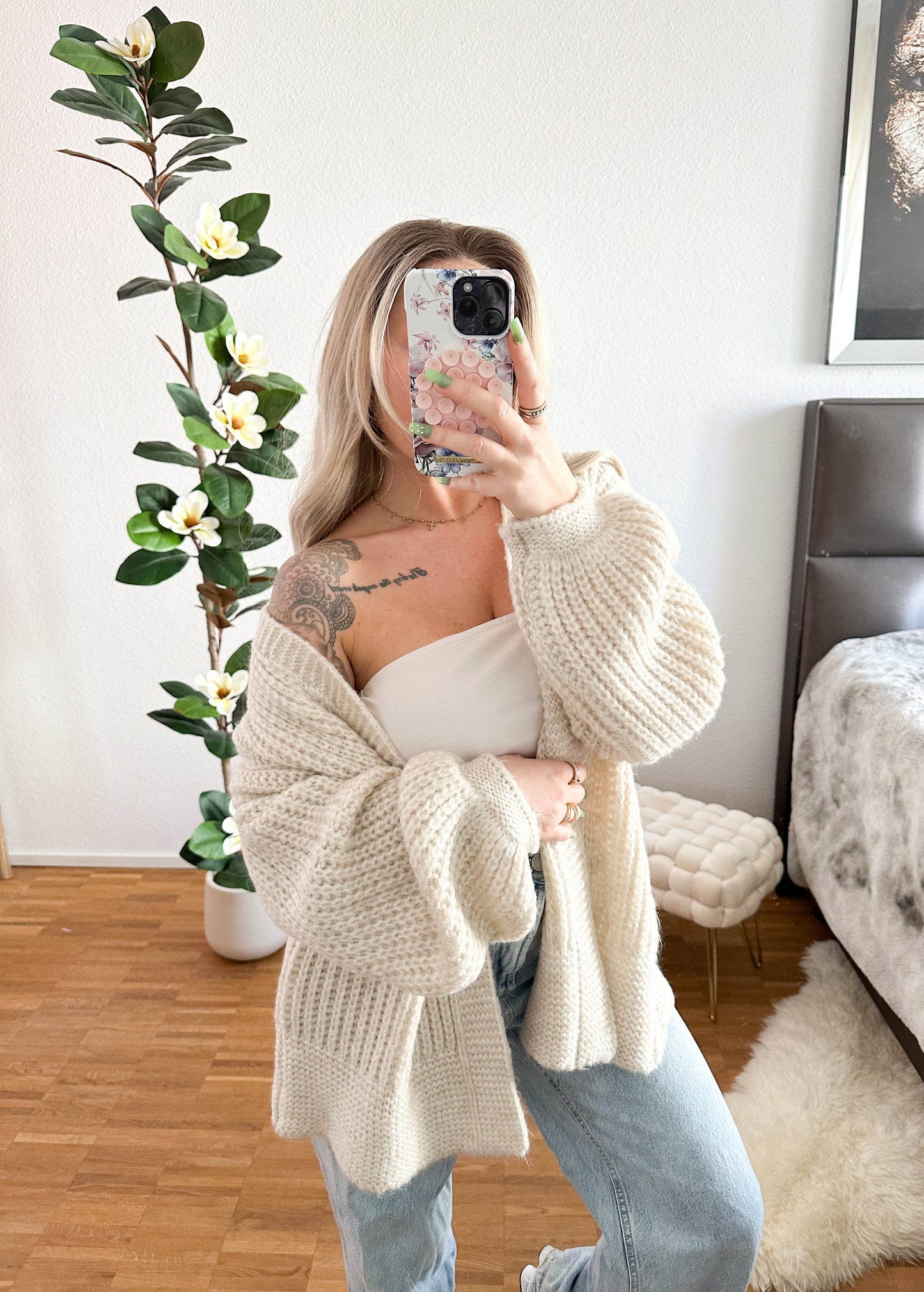 Cardigan Saphir in 6 Farben super weich