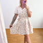Musselin-Kleid Blumentraum