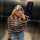 Oberteil Strick Lady 4 Farben