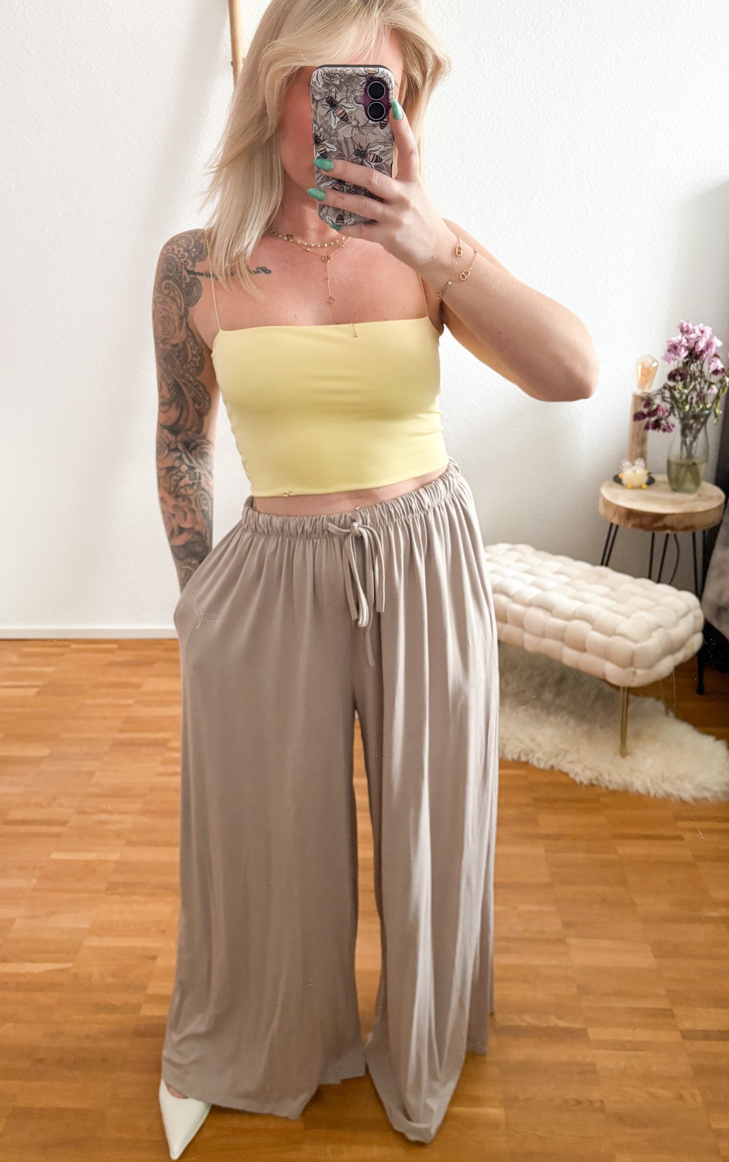 Stoffhose Amy in 6 Farben 103cm lang