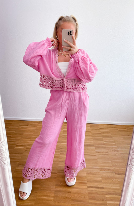 Zwei-Teiler Musselin Boho