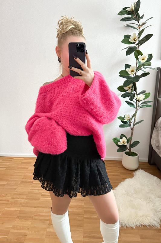 Rock-Spitze mit Hose Skort Lace in zwei Farben