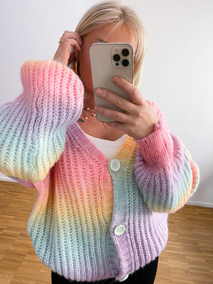 Strickjacke Rainbow