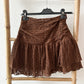Rock-Spitze mit Hose Skort Lace in zwei Farben