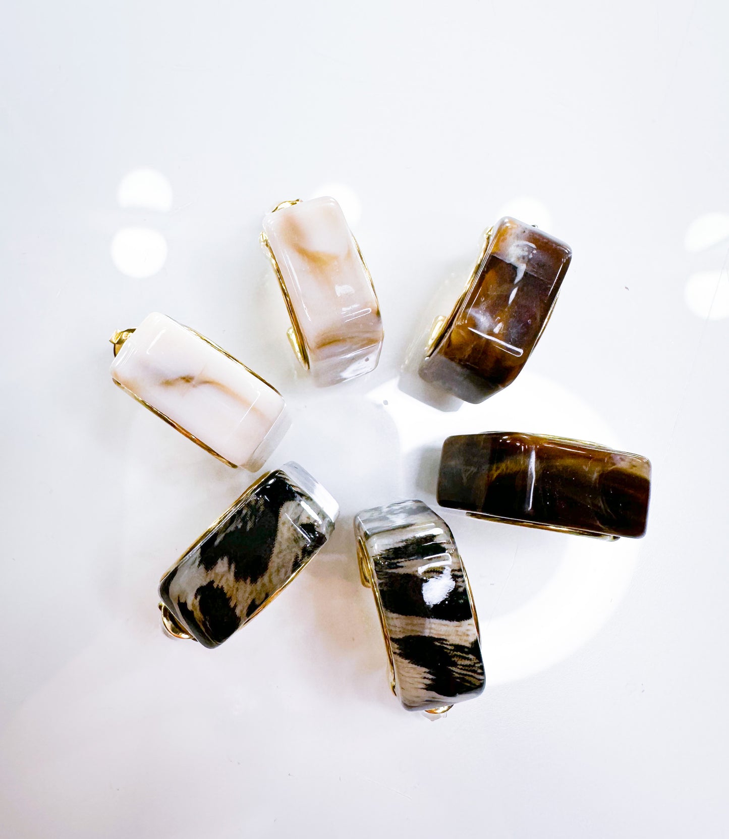 Ohrringe Lini in 3 Farben S.Steel