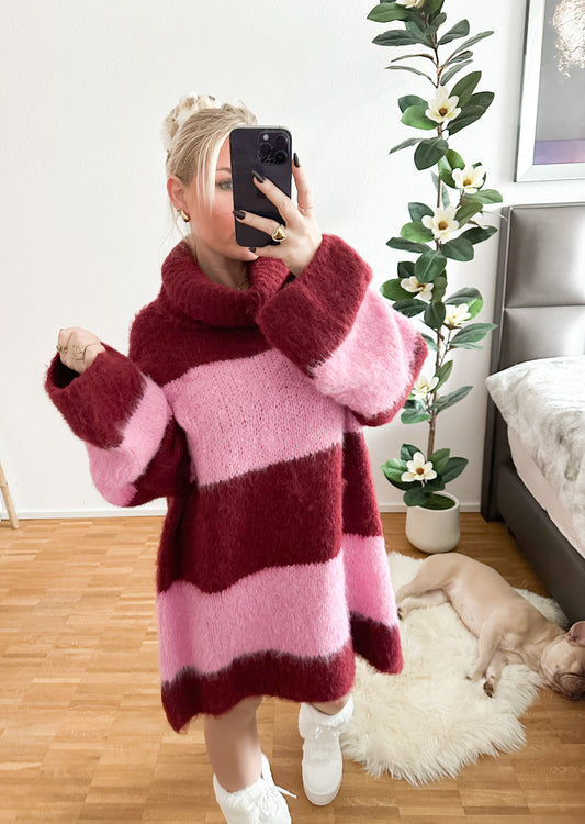 Strickkleid Zuckerwatte in 4 Farben