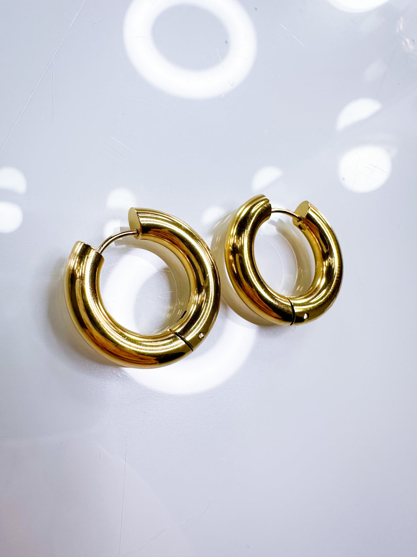 Creolen klein 14k Gold