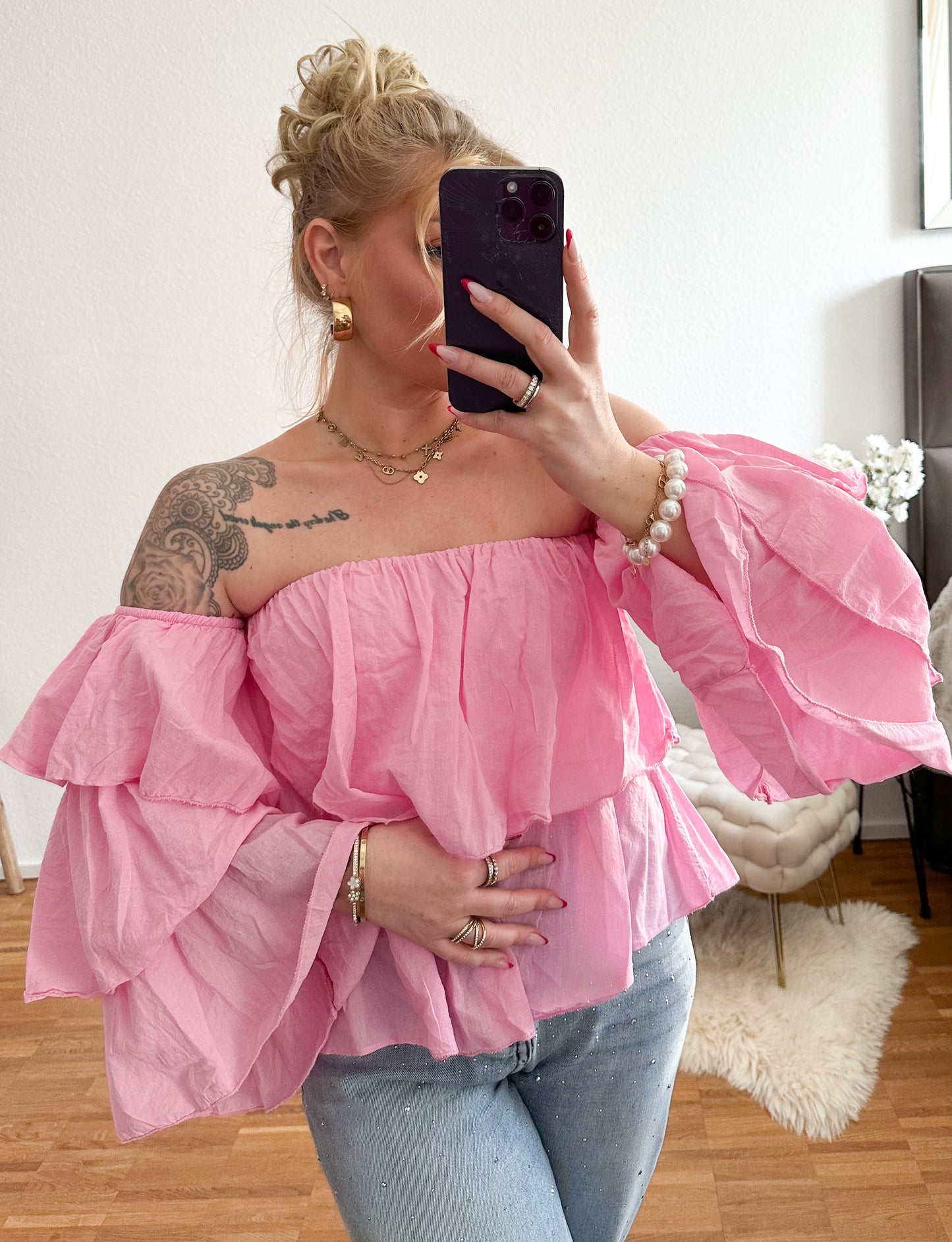 Bluse Lillith in 7 Farben