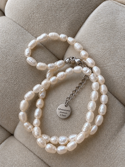Halskette Water Pearl S.Steel