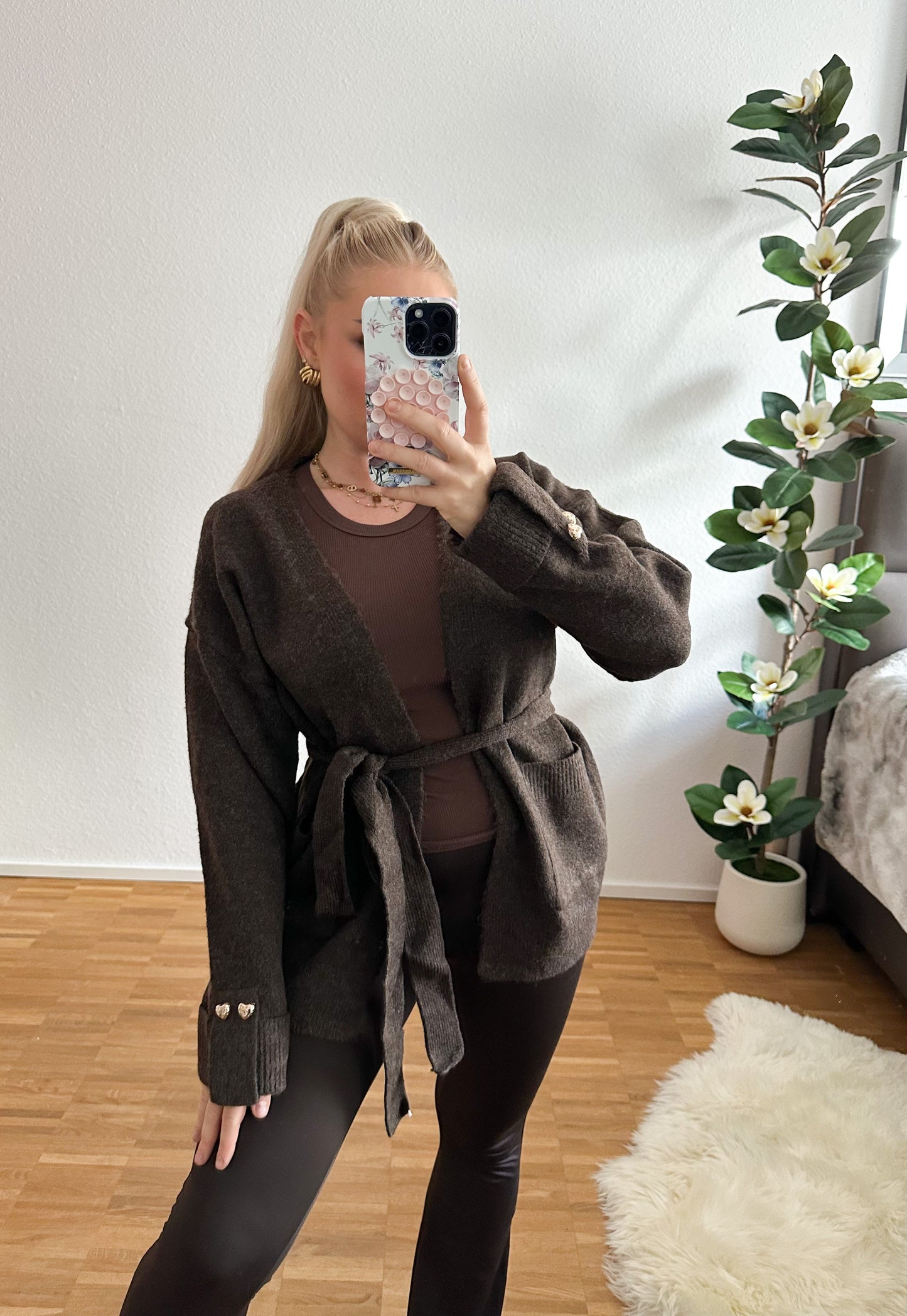 Cardigan Herz 3 Farben