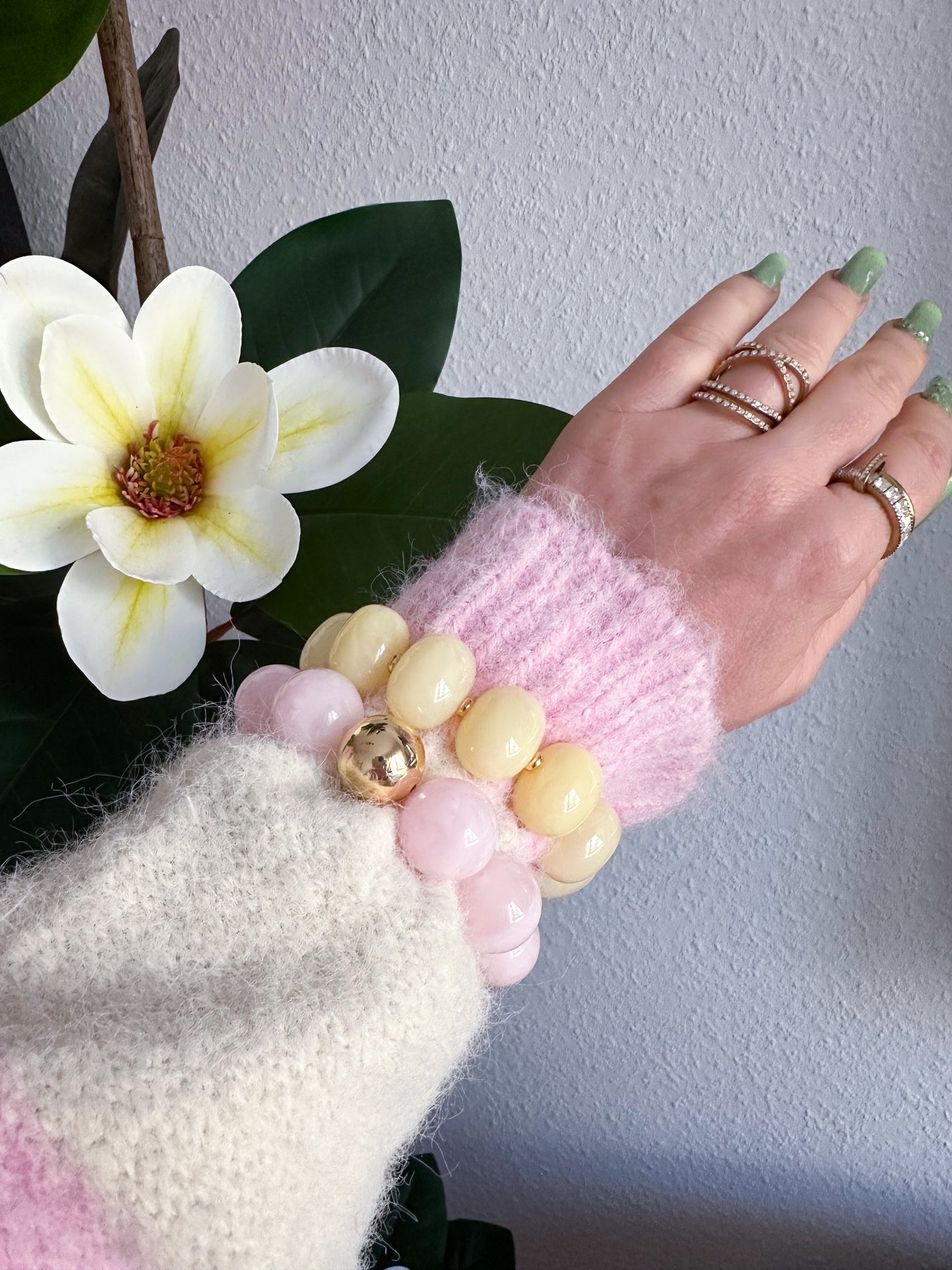 Armband Oval Pastell in 4 Farben