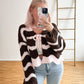 Strickjacke bunt 8 Farben