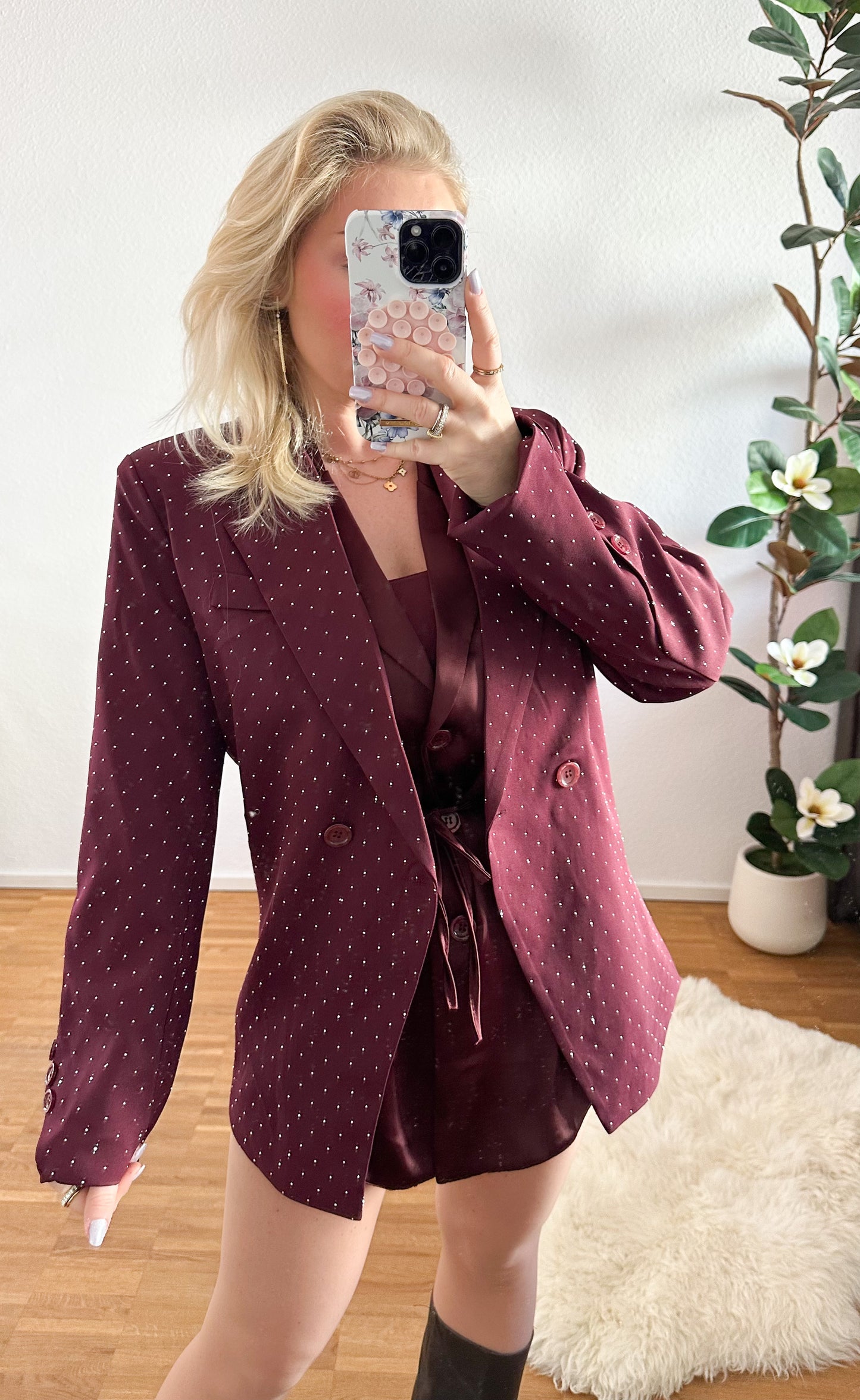 Blazer Luna mit Strass in 3 Farben