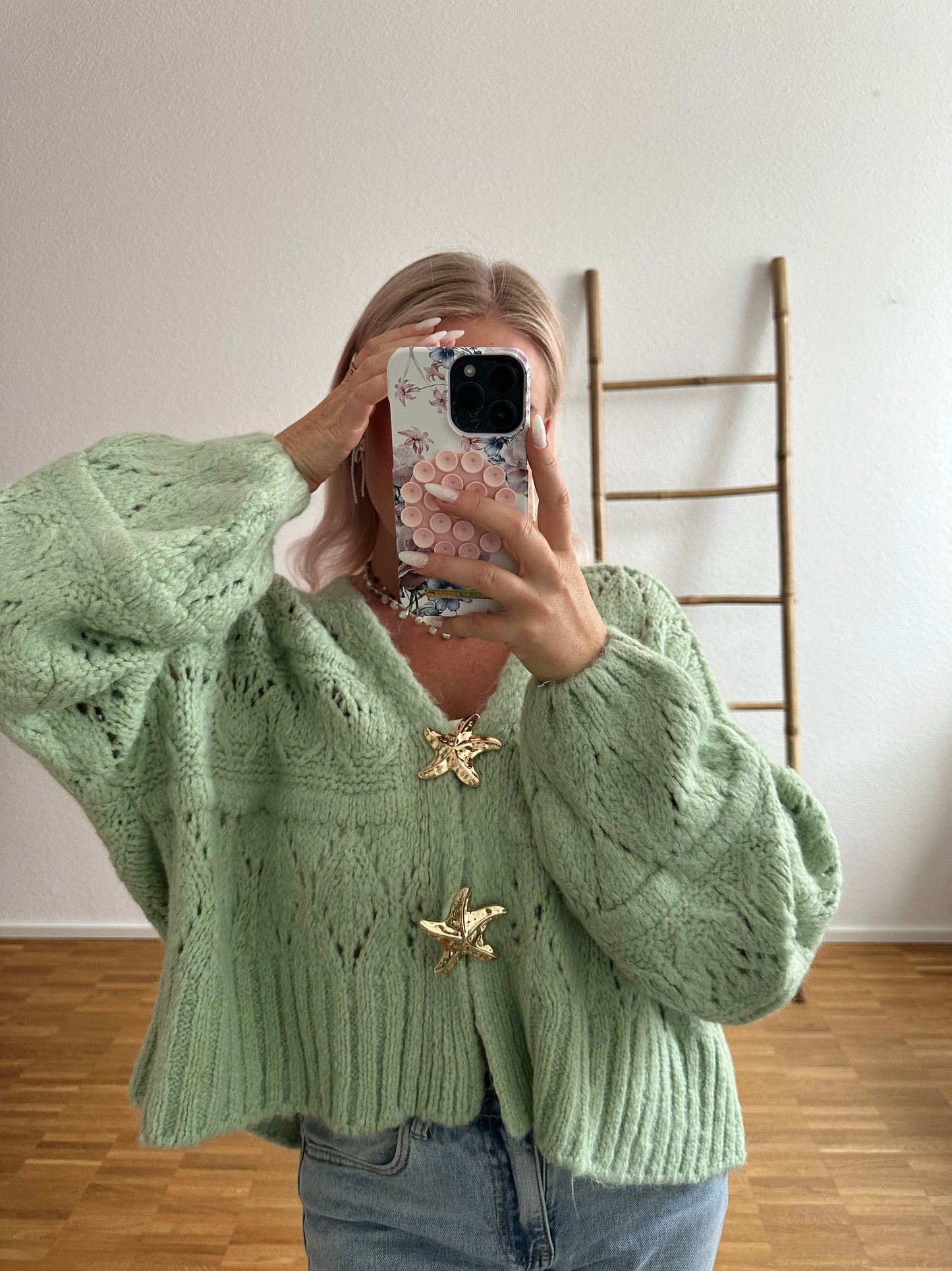 Strickjacke Seestern 6 Farben