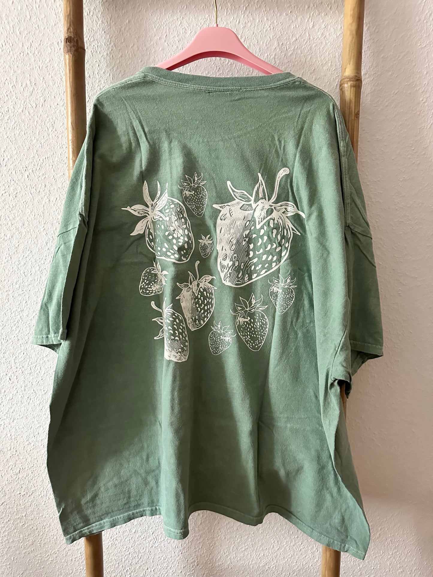 T-Shirt Erdbeere&Blumi Mint