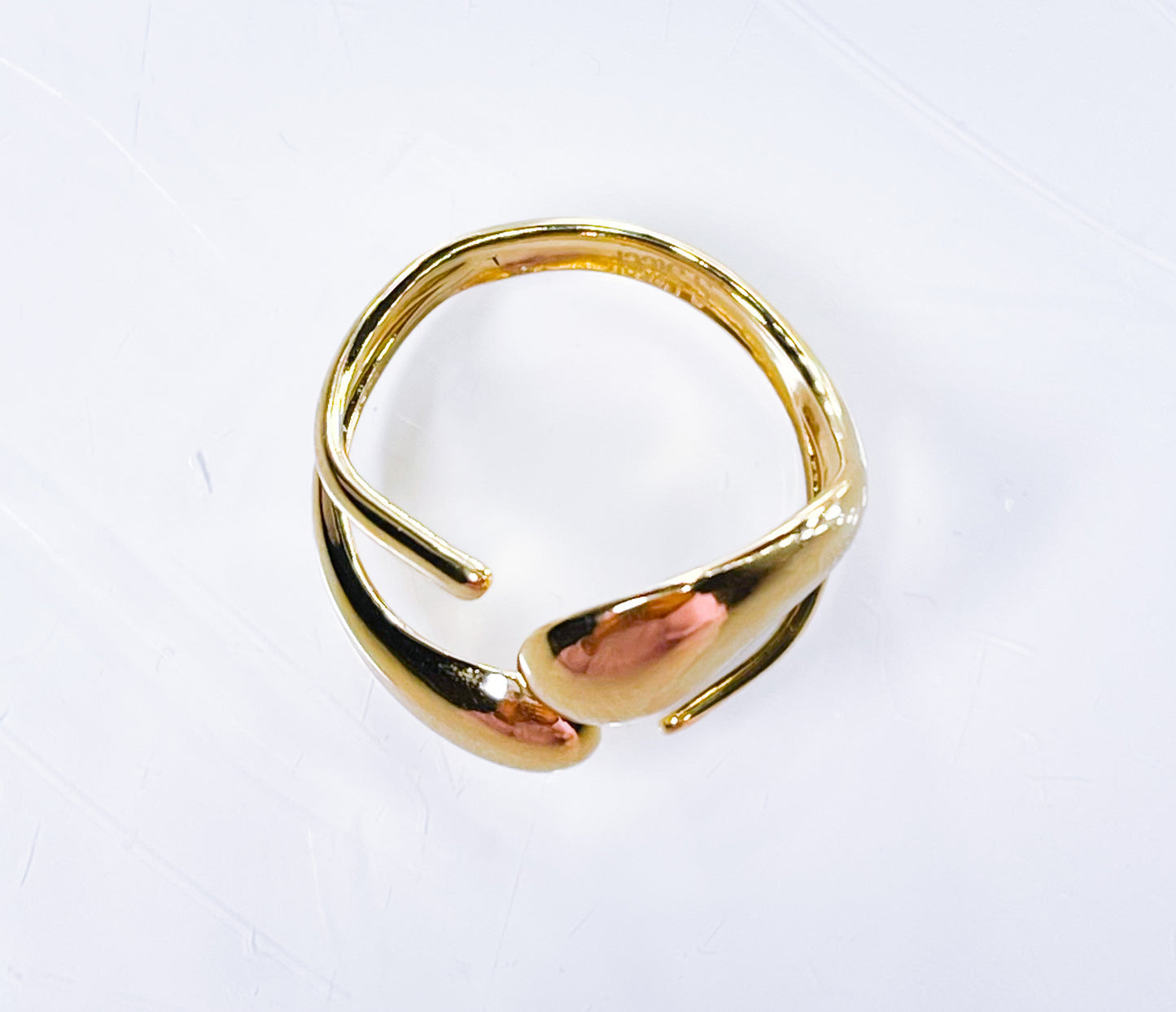 Ring Extrem S.Steel Gold&Silber