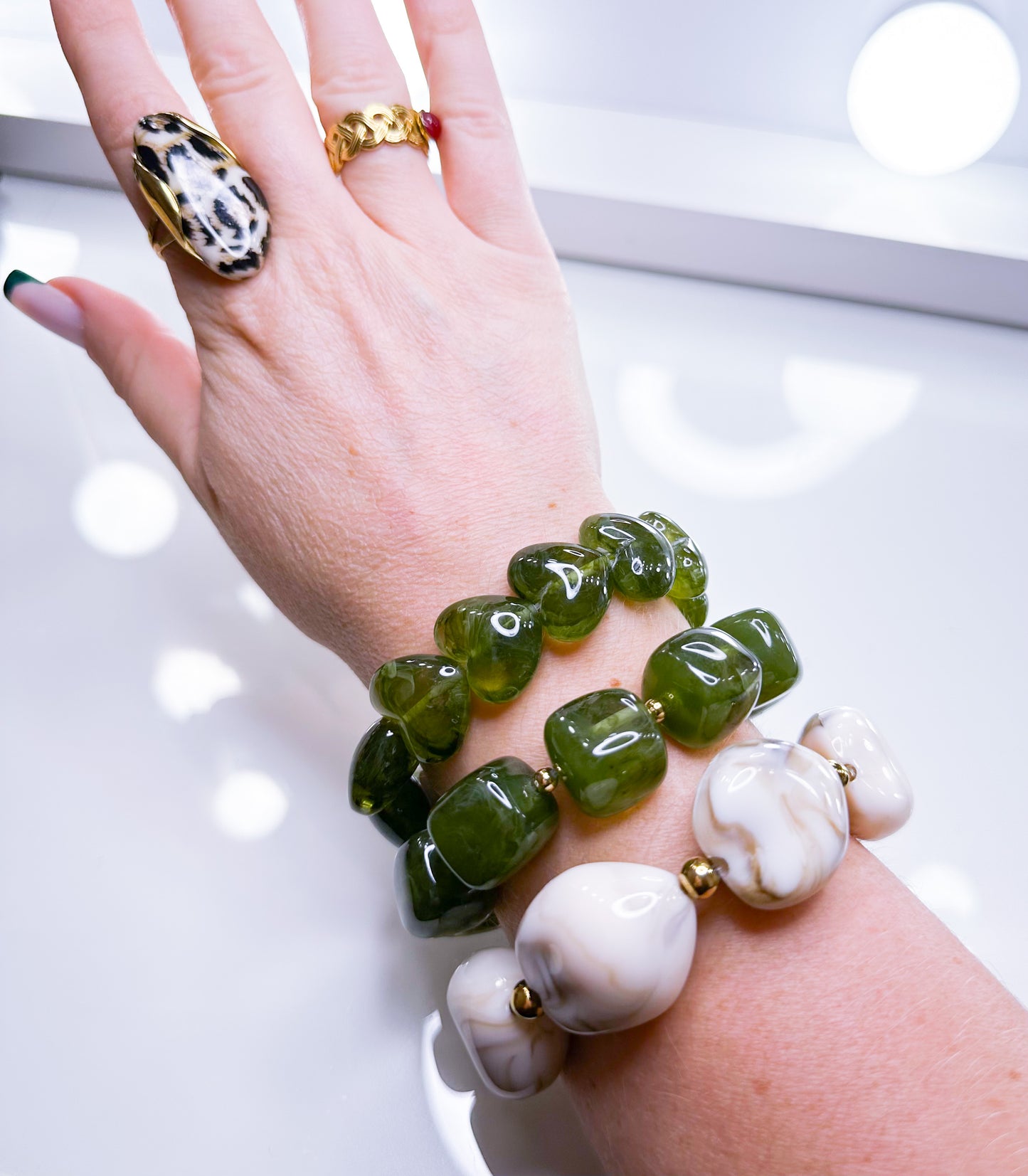 Armband Herbst 4eck in 4 Farben