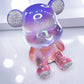 Teddy-Glass Dekoration Einzelstück 11cm