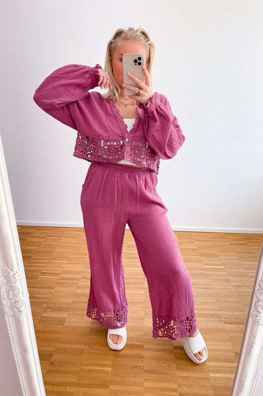 Zwei-Teiler Musselin Boho
