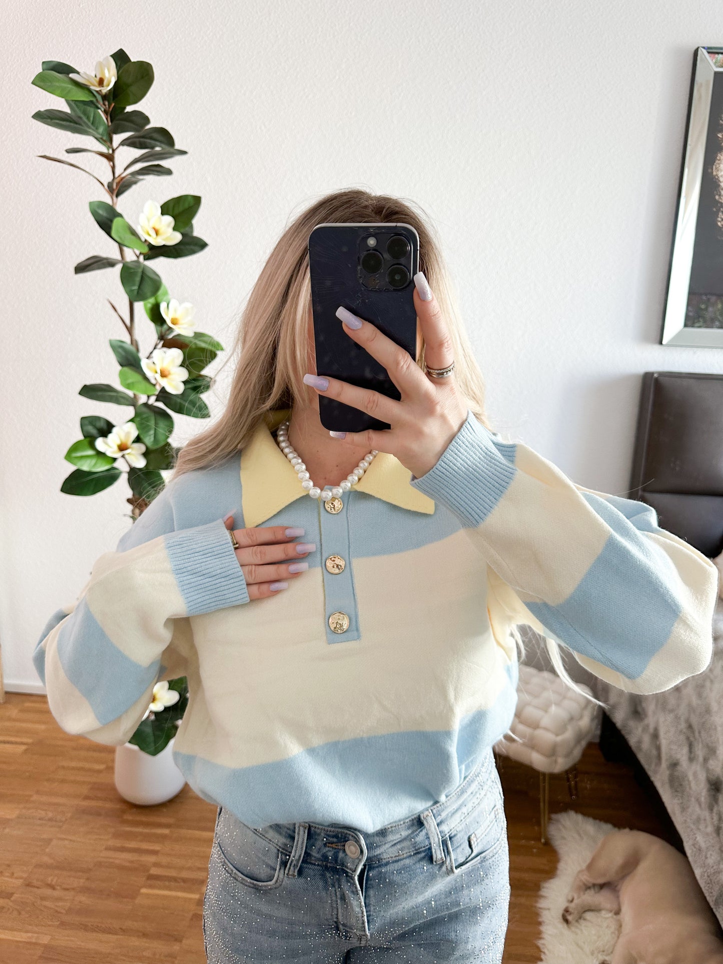 Pullover Girly Clean in 2 Farben