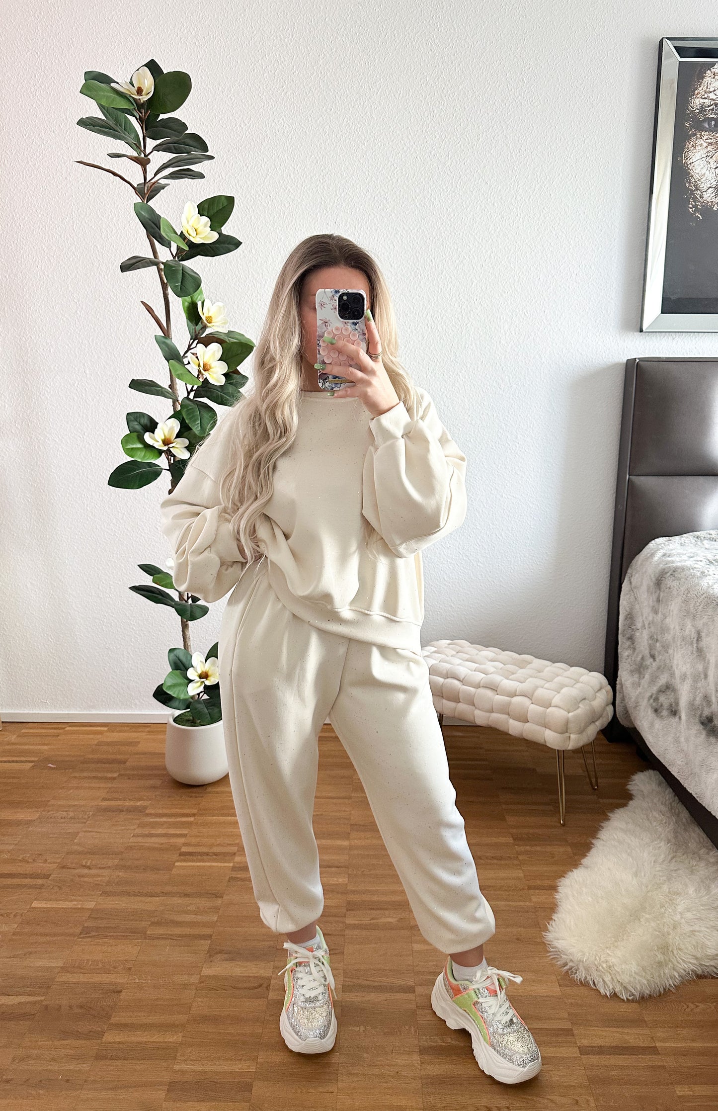 Zwei Teiler Basic Bling Butterweich in 4 Farben