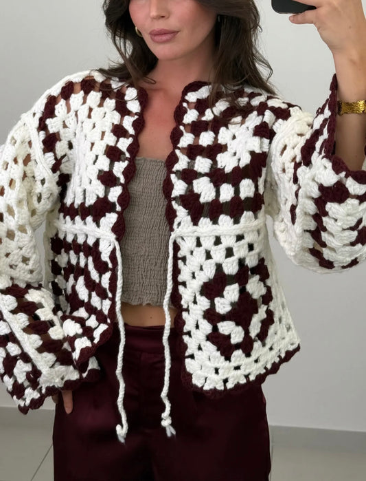 Strickjacke Pearl Handmade 3 Farben