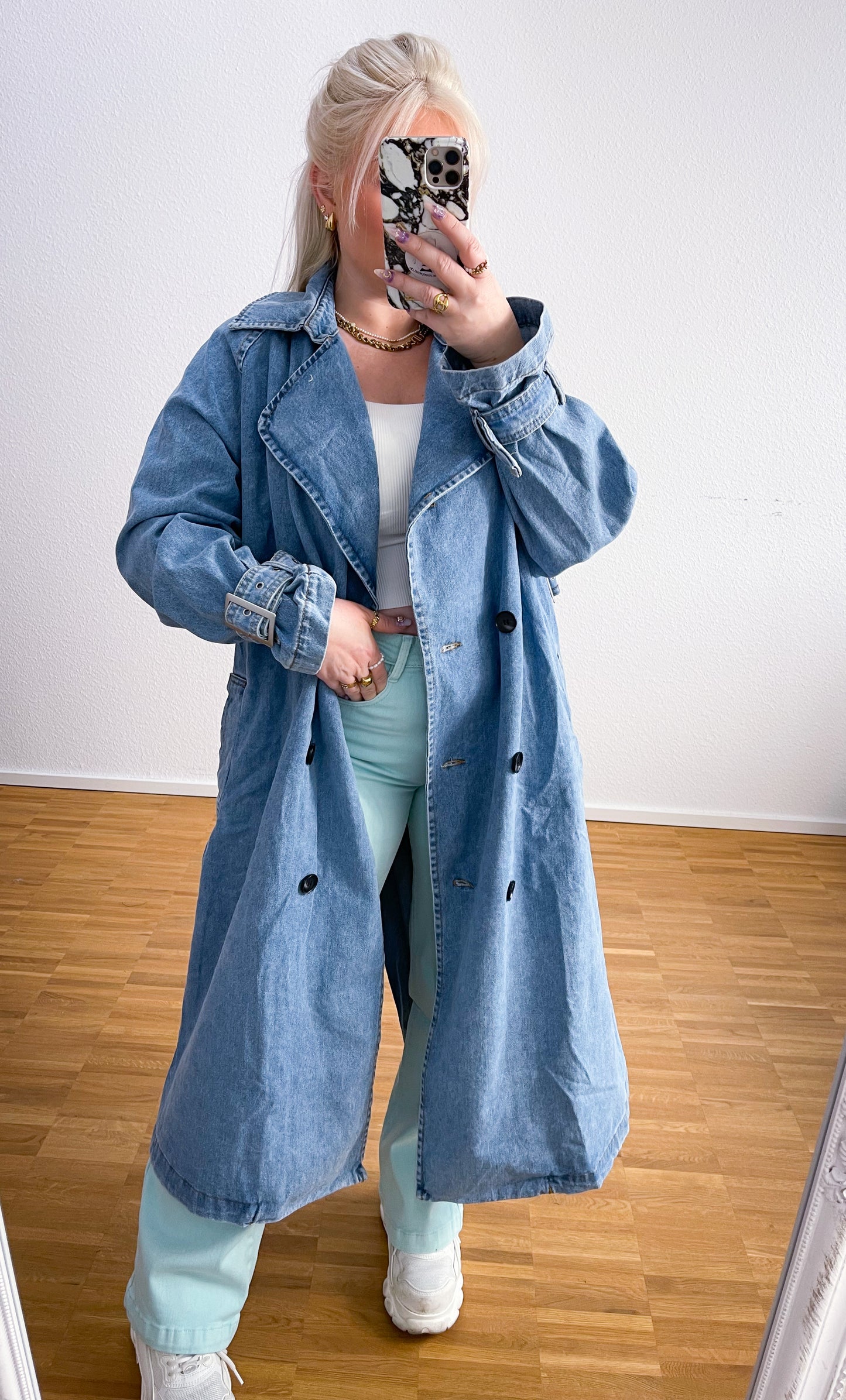 Trenchcoat-Jeans-Basic